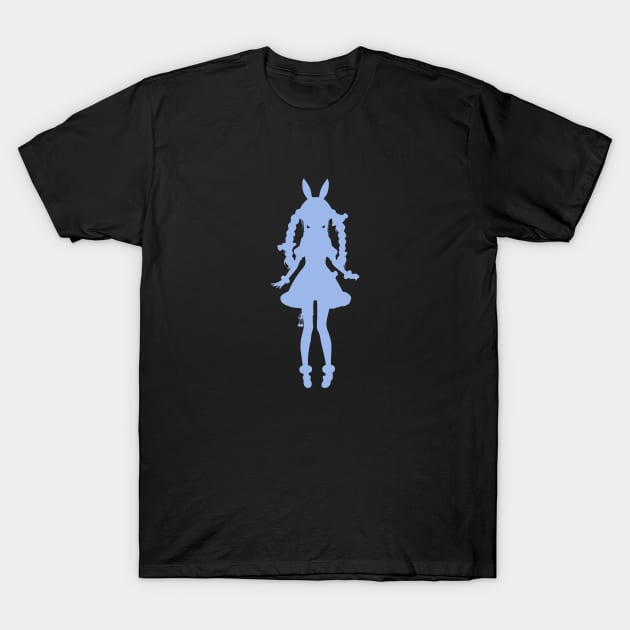 Pekora Silhouette T-Shirt by MaxMeCustom